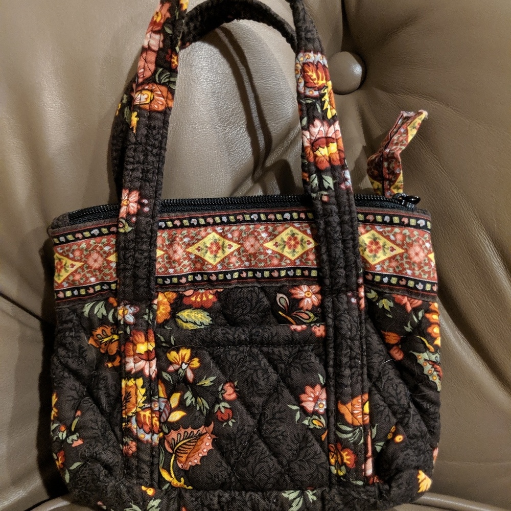 Vera Bradley Chocolate Mini Bag